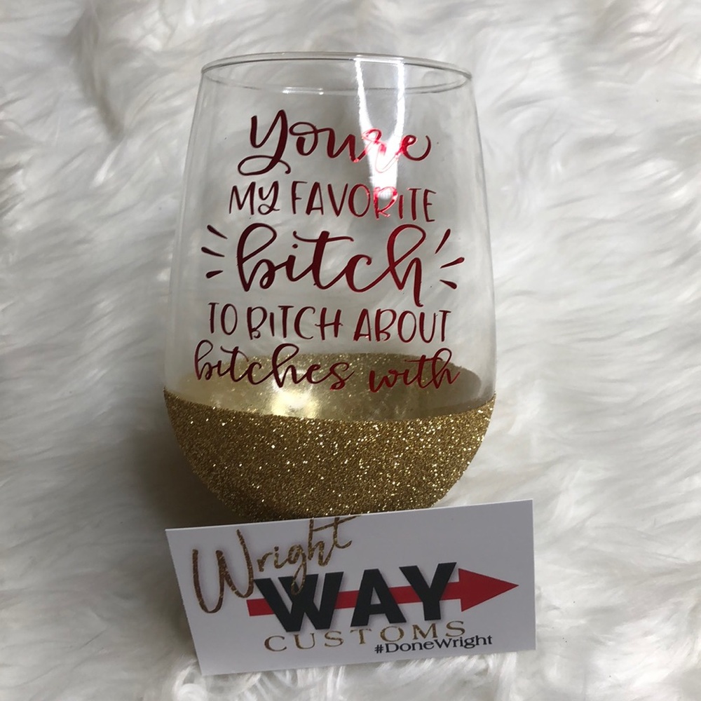 My Fav B*H Wine Glass!!